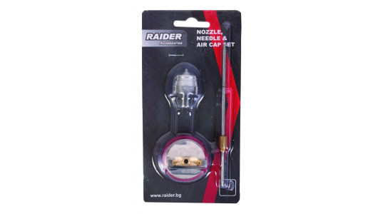 Дюза игла и капачка &oslash;2 0mm за боджийски пистолет RAIDER RD-SG05 image