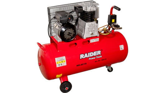 Compresor aer pe curea 100l 2.2kW 320l/min 2pistoane RD-AC18 image
