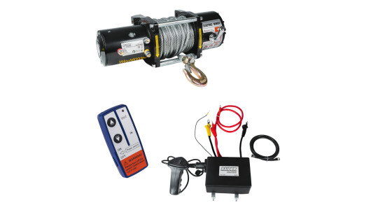 Electric winch 12V 2722kg 6000lbs 2.76 kW &Oslash;7.2mm 24m RD-EW11 image