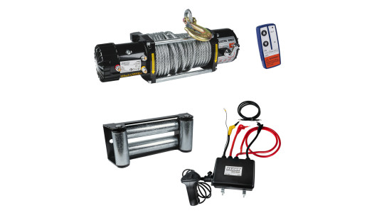 Electric winch 12V 5443kg 12000lbs 4.5 kW &Oslash;9.5mm 29m RD-EW12 image