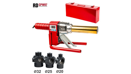 PPR Pipe Welding Set 1000W 3 Sockets &Oslash;20-32mm LCD RD-CPW07 image