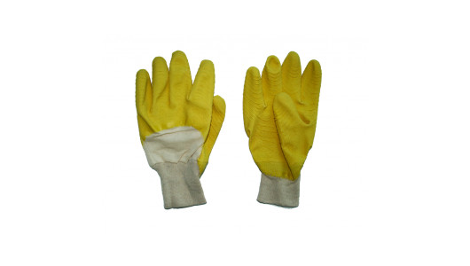 Manusi protectie galbene cauciucate TS-RU 001 image
