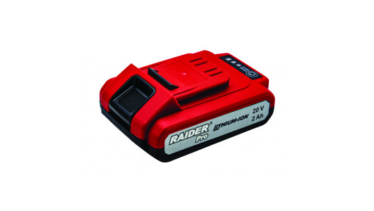 Батерия за акум. бормаш. Li-ion 20V 2Ah RAIDER PRO RDP-CDL21 image