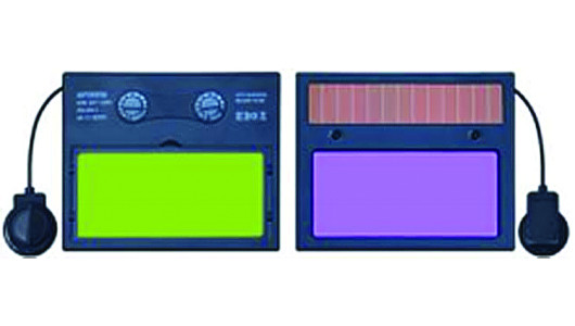 Welding Filter with Solar Cells 110x90mm DIN 9-13 for RAIDER image