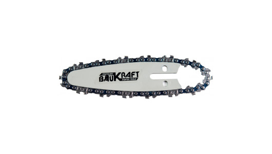 Шина с верига, к-т за верижен трион 100mm за BAUKRAFT BK-GP22 image