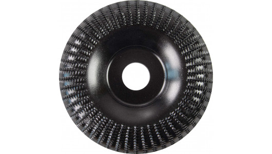 Wood Grinding Shaping Disc 125x22.2mm Curved image