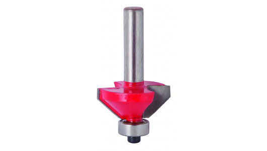 Router bit 45&deg; B12.7mm shank &oslash;8mm with bearing image