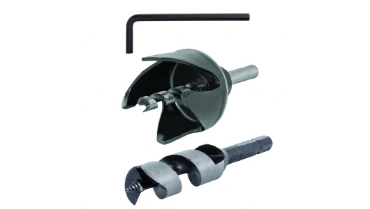 Боркорона &oslash;54mm и свредло &oslash;22mm за дърво к-т image