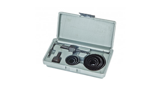 Hole cutters &oslash;19-64mm 11pcs. kit image