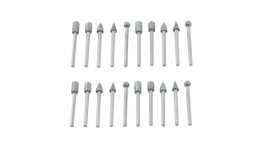 Борчета диамантени &oslash;3 20бр к-т image