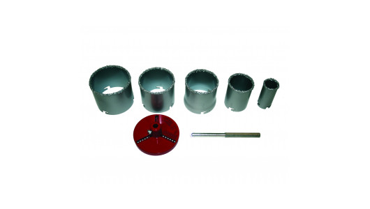 Боркорони за керамични плочки &oslash;33-83mm 7 части к-т image