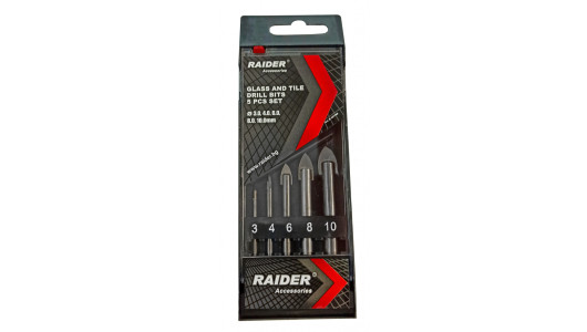 Set 5 burghie pentru sticla si ceramica &Oslash;3, 4, 6, 8 si 10mm image
