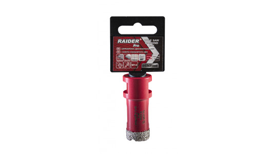 Holesaw Diamond Dry M14 &oslash;22mm image