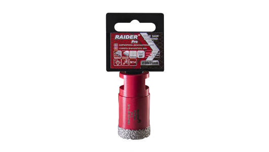 Holesaw Diamond Dry M14 &oslash;30mm image
