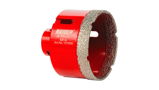 Holesaw Diamond Dry M14 &oslash;65mm image