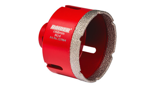 Diamond for Hard Ceramics Hole Saws Dry M14 &Oslash;68mm image