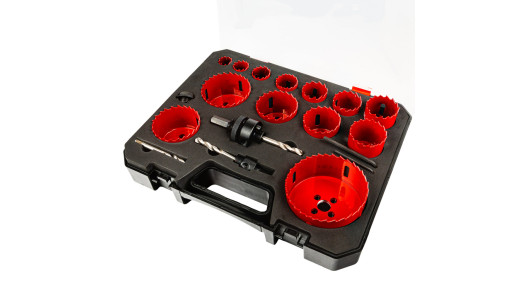 HSS bi-metal holesaw &Oslash;19-83mm 15 pcs Set image