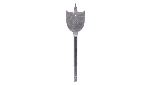 Flat Speed spade bit for wood 1/4" hex shank &Oslash;35 mm image
