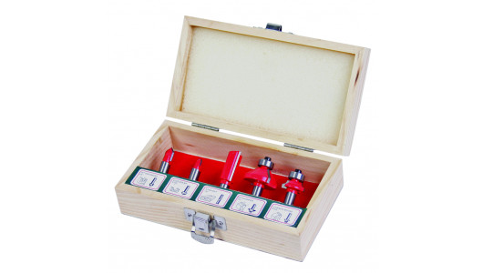 Router bits &oslash;8mm set 5pcs Type B image