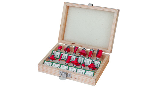 Router bits ø8mm set 12pcs image