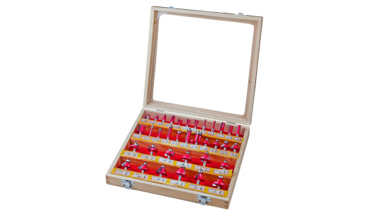 Freze profilate Router bits &oslash;8mm set 35pcs image