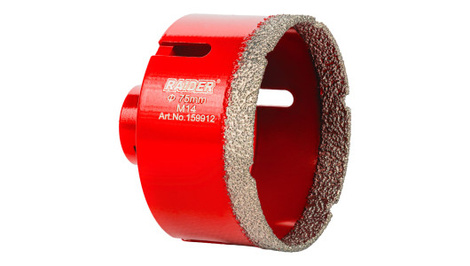 Diamond for Hard Ceramics Hole Saws Dry M14 &Oslash;75mm image