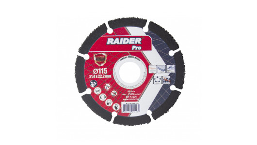 Disc debitare multmaterial cu carbura 115x22.2 mm image