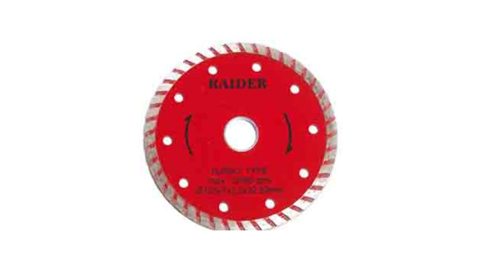 Диск диамантен Turbo 125x22.2mm RAIDER RD-DD06 image
