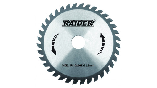 Диск за циркуляр 180х24Тх20.0mm RAIDER RD-SB01 image