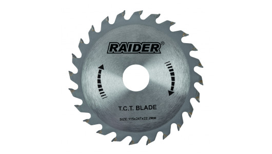 Circular saw blade 115х24Tх22.2mm RD-SB13 image