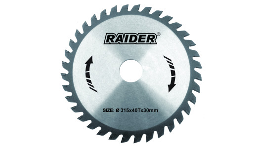 Диск за циркуляр 315х40Тх30.0mm RAIDER RD-SB26 image