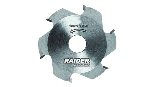 Tungsten carbide tipped grooving cutter &oslash;100x&oslash;22x4mm 6T image