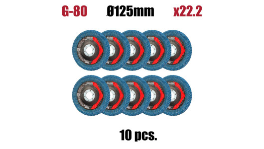 Disc oala pentru slefuit zirconiu 125 mm G-80 image