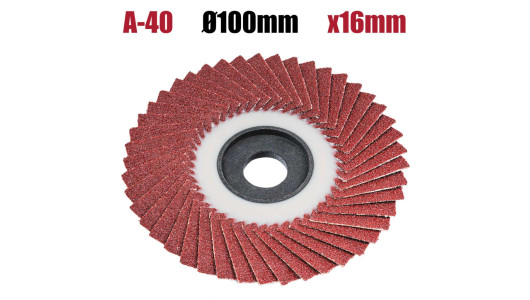 Soft Flap Disc 100mm А-40 image