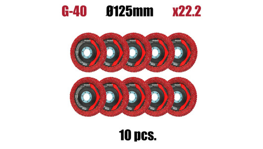 Disc oala pentru slefuit ceramic 125 mm G-40 image