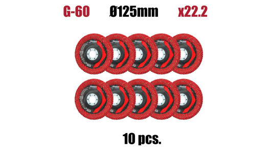 Disc oala pentru slefuit ceramic 125 mm G-60 image
