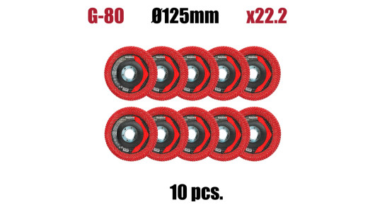Disc oala pentru slefuit ceramic 125 mm G-80 image