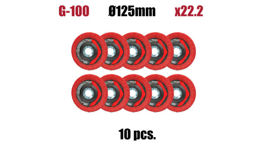 Disc oala pentru slefuit ceramic 125 mm G-100 image