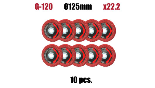 Disc oala pentru slefuit ceramic 125 mm G-120 image