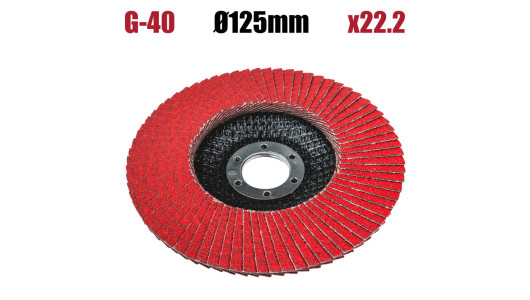 Disc pentru slefuit ceramic 125 mm G-40 image