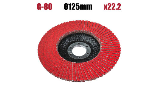 Flap Disc ceramic 125mm G-80 image
