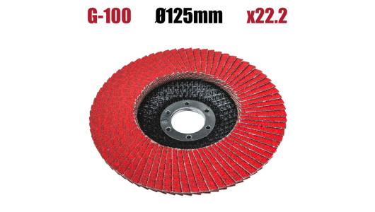 Disc pentru slefuit ceramic 125 mm G-100 image