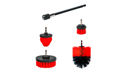 Set 5 perii plastic &Oslash;50 &Oslash;64 &Oslash;90 &Oslash;100mm 150mm HEX 1/4" image
