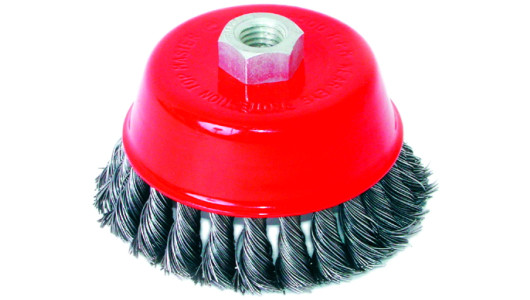 Perie sarma rotativa cu toroane, clopot 125mm image