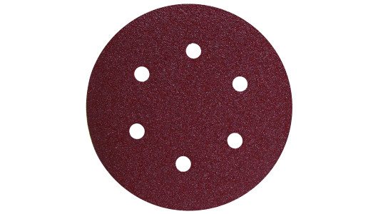 Paper sanding discs Velcro ø150mm K 60 10pcs with holes image
