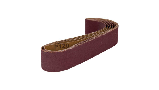 Sanding belts 50х686mm P120 5pcs image