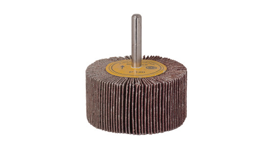 Abrasive flap wheel &oslash;50mm K120 for power drill image