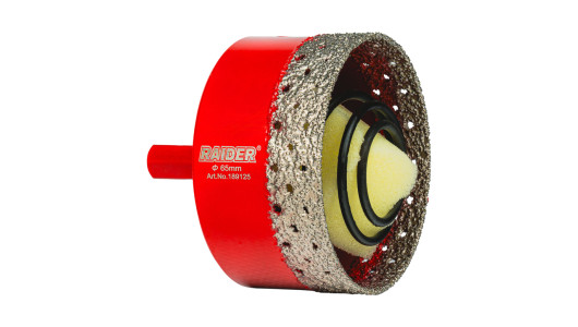 Diamond Hole Saw with spring, for drill driver &Oslash;65mm image