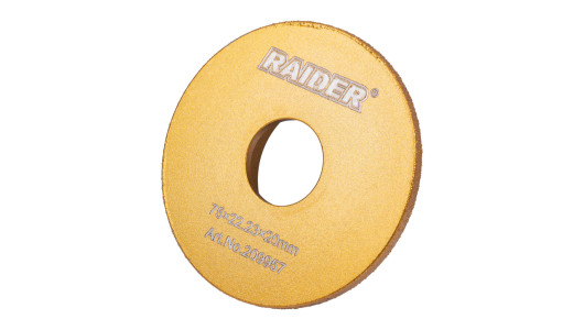 Diamond Grinding Wheel 75&times;20&times;20mm Demi-Bullnose Edge image