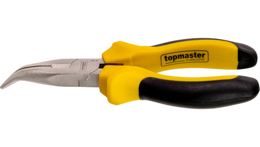 Клещи островърхи извити 160mm 45&deg; Topmaster Professional image